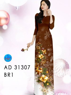Vải Áo Dài Trang Trí Giáng Sinh AD 31307 22